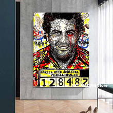 Pablo Escobar-impresiones en lienzo para sala de estar, póster de grafiti en la pared, decoración del hogar, monopolar 2024 - compra barato