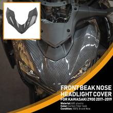 Cubierta de faro superior para motocicleta Kawasaki, Protector de pico de nariz, Winglet delantero, para Kawasaki Z900 2018-900, 2017 Z 2019 2024 - compra barato