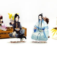 MO DAO ZU SHI Wei Wuxian Lan Wangji Eating Ver acrylic stand figure model double-side plate holder topper anime cool cute 2024 - buy cheap