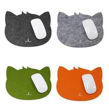 1PC Mouse Pad Cat Shape Anti-Slip Anti-shock Gaming Mouse Mat for Computer Laptop Mousemat Mouse Tools Accessories Dropshipping 2024 - buy cheap