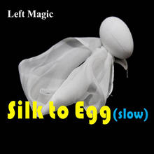 Electric Silk to Egg (Plastic Construction,Slow Speed) Magic Tricks Stage Illusion Gimmick Accessories Props Funny Mentalism 2024 - buy cheap