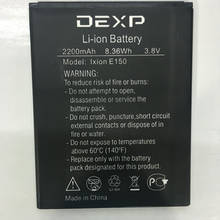 100% New 2500mAh Ixion E150 Battery For DEXP Ixion E150 Soul Mobile Phone battery+tracking number 2024 - buy cheap