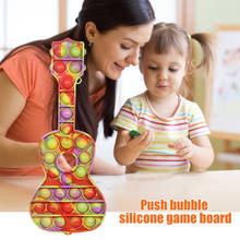 Детская Веселая игрушка для снижения давления, простые пузырьки от тревоги, Настольная головоломка для создания внимания 2024 - купить недорого