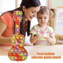 Children Fun Pressure Reduction Toy Simple Push Bubbles Anti-anxiety Desktop Fidgeting Puzzle for Attention Training 2024 - buy cheap