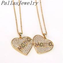 10Pcs Fashion Cz Crystal Mama Letters Heart Necklace For Women Gold color Mom Pendant Necklace Charm Jewelry Mother's Day Gift 2024 - buy cheap