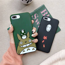 Japanese Cartoon Totoro Phone Case for iPhone 12 Pro Max 6 7 8 Plus SE matte silicone cover for iPhone X XS MAX XR 11 soft Coque 2024 - buy cheap