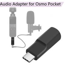 Audio Adapter Supports External 3.5 MM Microphone Self-timer Record Video Extension Accessories for DJI Osmo Pocket 2024 - buy cheap