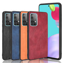 For Samsung Galaxy A52 5G Case Suture Soft Edge PU Leather Hard Phone Cover For Samsung A52 A 52 5G SM-A526B Case 6.5" 2024 - buy cheap