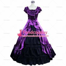 fondcosplay Gothic Lolita Punk Medieval Gown Grape Black Ball Long Evening Dress skirt cosplay costume Tailor-made[CK1412] 2024 - buy cheap