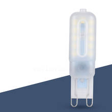 Lâmpada de led smd2835, 7w e 5w, g9, 10 peças, ac 220v, para troca, iluminação, holofote, lustre, substitui lâmpada halógena de 50w e 30w 2024 - compre barato