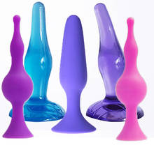 Juguetes anales de silicona para mujer, Juguetes sexuales para mujer, tapón anal, productos sexuales, tapón anal, tapón de silicona, juguete para punto G, SQUIRT VIG 2024 - compra barato