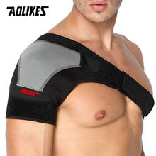 AOLIKES 1PCS Back Support Adjustable Bandage Protector Reinforced Functional-training-equipment Single Shoulder Strap 2024 - buy cheap