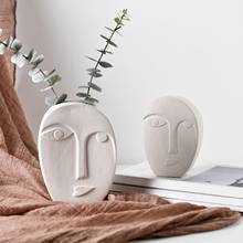Human Face Expression Plants Pot Vase Planter Home Office Desktop Decor Gift 2024 - buy cheap