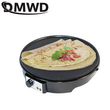 DMWD Electric Crepe Maker Pizza Pancake Baking Pan Egg Omelet Chinese Spring Roll Pie Breakfast Machine Oven Frying Steak Cooker 2024 - buy cheap