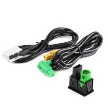 USB AUX in Socket Cable For VW Bora Golf Jetta Passat B6 B7 CC 3CD035249A 2024 - buy cheap