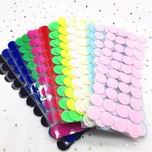 25mm Dots Nylon Double Glue on Hooks and Self Stickers Strong Stickers Sticky Nylon Nylon Waterproof Fastener Sticker Materials 2024 - buy cheap