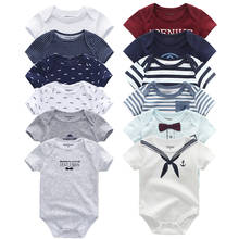 6PCS/LOT Newborn Baby Clothes Short Sleeve Girls Boy Clothing  Cotton Rompers overalls Roupas de bebe jumpsuit 2024 - buy cheap
