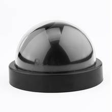 Black Plastic Smart Indoor/Outdoor Dummy Home Dome Fake CCTV Security Camera with Flashing Red LED Light CA-05 Dropshipping 2024 - buy cheap
