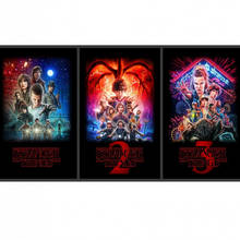 5D DIY Diamond Painting Stranger Things Season 3 1 2 Posters Diamond embroidery Cross stitch Diamond mosaic paint 2024 - buy cheap