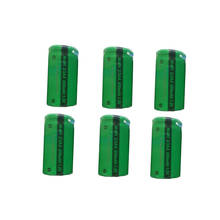 6 шт. PKCELL 2/3 AA батареи 1,2 V NIMH аккумуляторные батареи плоский верх indurstry батареи для бритвы игрушки 2024 - купить недорого
