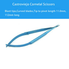 Titanium Castroviejo Corneal Scissors ophthalmic eye instruments 2024 - buy cheap