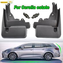 Molded Mud Flaps For Toyota Corolla E210 Touring Sports Estate 2019 2020 Mudflaps Splash Guards Flap Front Rear Mudguards Fender 2024 - buy cheap