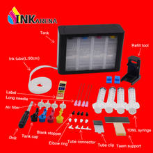 Inkarena-kit de tinta ciss para impressora hp 121, sistema de fornecimento contínuo de tinta, tanque 121, cartucho de impressora hp121 em 4 cores 2024 - compre barato