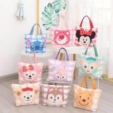 Disney Duffy Minnie Stitch Pooh Chip Dale 88541 Anime Figures Cartoon Product Cosplay Accessories Storage Lunch Bag Unisex Gift 2024 - buy cheap