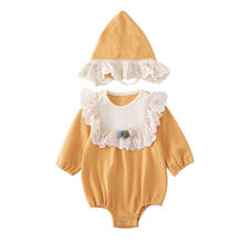 Body para bebés recién nacidos, mono + sombrero, 2 unids/set/conjunto, ropa de Halloween para bebés, trajes de bautismo para niñas de 0 a 2 años 2024 - compra barato