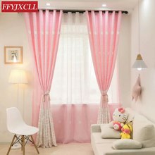 Cortinas opacas con estampado Floral para dormitorio, cortinas modernas de princesa para sala de estar, dormitorio y comedor, decorativas 2024 - compra barato