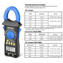 Portable Multimeter HoldPeak HP-6205 Digital Clamp Meter AC DC True RMS Current Voltmeter Ohm 6000 Auto Range Diode Tester 2024 - buy cheap