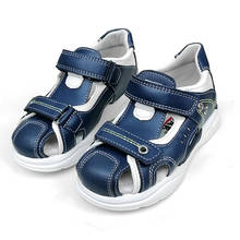 Ортопедические ботинки из искусственной кожи для девочек, летняя детская обувь высокого качества 2024 - купить недорого