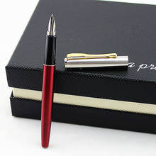 Перьевая ручка металлическая, 0,38 мм, 3 цвета, в подарочной коробке 2024 - купить недорого