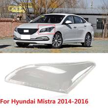 CAPQX 1PCS For Hyundai Mistra 2014-16 Front Headlamp Headlight Lamp cover Lampshade Waterproof Bright head light Shade Shell cap 2024 - buy cheap