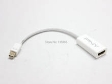 Адаптер PNY Mini DisplayPort/Thunderbolt (штекер)-HDMI-совместимый (гнездо) для Mac-Book Pro Mac-Book Air Mini 2024 - купить недорого