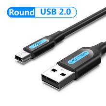 Vention-Mini Cable USB 2,0 a Mini USB, Cable de datos de carga rápida para MP3, MP4, GPS, cámara Digital, DVR, disco duro de coche 2024 - compra barato