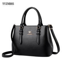 Leather Casual Crossbody Bags for Women 2020 Ladies Luxury Designer Tote Handbag Top-Handle High Quality Shoulder Bag Sac A Main 2024 - buy cheap