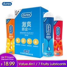 Durex Lubricant Play 7 Fruit Water Based Lubricant Anal Vaginal Massage Oil Penis Condom Adult Goods Sex Toys for Men Couples 2024 - buy cheap