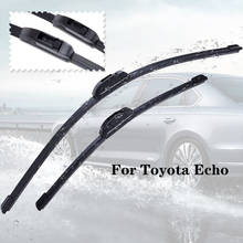 Wiper blades For Toyota Echo from 2000 2001 2002 2003 2004 2005 Clean car windshield 2024 - buy cheap