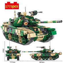 Military Series Special forces Russia T90 Main Battle Tank armoured forces Figures DIY Model Building Blocks Bricks Toys Gifts 2024 - buy cheap