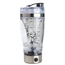 Agitador elétrico de proteína 450ml, garrafa agitadora usb de água para café e leite, movimento de garrafa de água tornado, misturador inteligente 2024 - compre barato