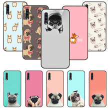 Funda de teléfono para Samsung Galaxy A, 50, 51, 71, 70, 7, 5, 10, 20, 30, 40, 41, 21 S E, color negro, Hoesjes Art Prime, Pug Dog, Bulldog francés 2024 - compra barato