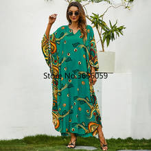 Traditional Flower Print Dashiki African Dresses For Women Boubou Robe Africaine Femme Long Africa Maxi Dress African Clothes 2024 - buy cheap