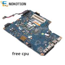 NOKOTION-placa base para ordenador portátil Toshiba Satellite L500 L550, LA-5321P NSWAA K000092510, DDR3, cpu gratis completamente probada 2024 - compra barato