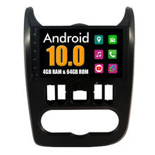 RoverOne-sistema Multimedia con GPS para coche, Radio estéreo con DVD, Android 10, para Renault Logan I, Sandero, Lada, Lergus, Dacia Duster 2024 - compra barato