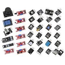 Electrónica inteligente 37 en 1, Kit de módulos de Sensor para Arduino y Mcu, usuario educativo 2024 - compra barato