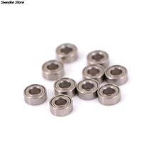 10pcs/Lot MR63ZZ Miniature Ball Bearings Small Double Shielded Miniature Metal Steel Bearing Mini Steel Roller Bearing 3*6*2.5mm 2024 - buy cheap