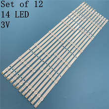 Novo faixa de led 12 tamanhos para samsung, tamanhos un60j6200, 2013svs60, 3228n1 2024 - compre barato