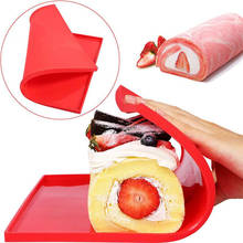 Silicone Baking Mat DIY Multifunction Cake Pad Non-Stick Oven liner Swiss Roll Pad Rolling Maker Baking Tray Bakeware Tools 2024 - buy cheap