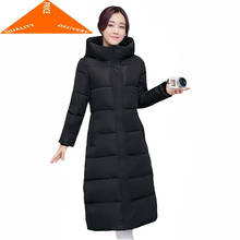 Women 2020 Jacket Winter Parkas Thick Down Cotton Jackets Hooded Ladies Coats Long Female Clothes Jaqueta Feminina LWL768 2024 - buy cheap